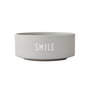 Design Letters - Snack Schale, Smile / cool gray