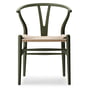 Carl Hansen - CH24 Soft Wishbone Chair Ilse Crawford, Buche soft seaweed / Naturgeflecht