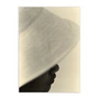 Paper Collective - Girl and Hat Poster, 50 x 70 cm