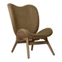 Umage - A Conversation Piece Tall Sessel, Eiche dunkel / sugar brown