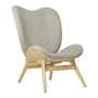 Umage - A Conversation Piece Tall Sessel, Eiche natur / white sands