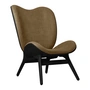 Umage - A Conversation Piece Tall Sessel, Eiche schwarz / sugar brown