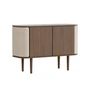 Umage - Treasures Sideboard mit 2 Türen, Eiche dunkel / white sands