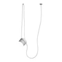 Flos - AIM Small LED-Pendelleuchte mit Baldachin, weiss