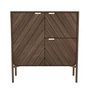 Hartô - Marius Kommode L 120 cm, Walnuss natur