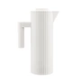 Alessi - Plissé Isolierkanne, weiss