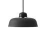 Wästberg - w162 Dalston LED Pendelleuchte s1 klein, schwarz / graphitschwarz
