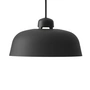 Wästberg - w162 Dalston LED Pendelleuchte s2 gross, schwarz / graphitschwarz