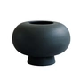 101 Copenhagen - Kabin Vase, Fat, Ø 35 cm, schwarz