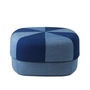 Normann Copenhagen - Circus Pouf gross duo, blau