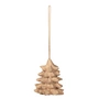 Broste Copenhagen - Christmas Pulp Deko-Anhänger, Tannenbaum, braun