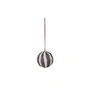 Broste Copenhagen - Sphere Christbaumkugel, Ø 6 cm, blackberry wine