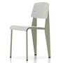 Vitra - Prouvé Standard SP Chair, Gris Vermeer (glatt) / warmgrey, Filzgleiter (Hartboden)