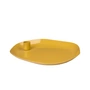 Broste Copenhagen - Mie Kerzentablett, 25 x 25 x 3 cm, harvest gold