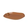 Broste Copenhagen - Mie Kerzentablett, 25 x 25 x 3 cm, caramel brown