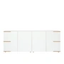 Tojo - stau Sideboard low, 200 x 75 cm, weiss