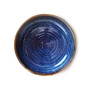 HKliving - Chef Ceramics tiefer Teller, Ø 21,5 cm, rustic blue