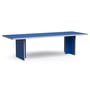 HKliving - Esstisch rechteckig, 280 cm, blau