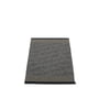 Pappelina - Edit Teppich, 60 x 85 cm, black / charcoal / granit metallic