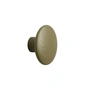Muuto - Wandhaken "The Dots" single small, braungrün
