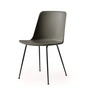 &Tradition - Rely Chair HW6, stone grey / schwarz