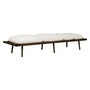 Umage - Lounge Around Daybed, Eiche dunkel / white sands