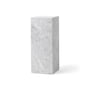 Audo - Plinth Pedestal Podest, H 75 cm, carrara