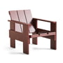 Hay - Crate Lounge Chair, L 77 cm, iron red