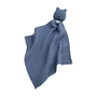 Sebra - Beissring mit Kuscheltuch Rebel, blau