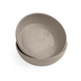 Sebra - MUMS Kinderschale, Ø 13 cm, jetty beige (2er-Set)