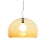 Kartell - FL/Y Pendelleuchte, bernstein