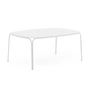 Kartell - Hiray Gartentisch niedrig, H 38 cm, weiss