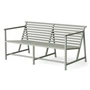 NINE - 19 Outdoors Lounge Gartenbank 145 x 70 cm, grau (RAL 120 70 05)