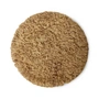 HKliving - Fluffy Teppich, Ø 200 cm, caramel