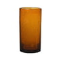 ferm Living - Oli Wasserglas, H 12 cm, recycelt amber