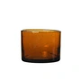 Ferm Living - Oli Wasserglas, H 6 cm, recycelt amber