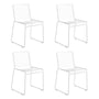 Hay - Hee Dining Chair, weiss (4er-Set)