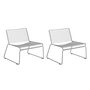 HAY - Hee Lounge Chair, asphalt grau (2er-Set)