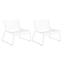 HAY - Hee Lounge Chair, weiss (2er-Set)