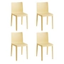 HAY - Élémentaire Chair, hellgelb (4er-Set)