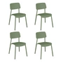 Fermob - Studie Stuhl Outdoor, kaktus (4er-Set)