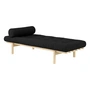 Karup Design - Next Daybed, 75 x 200 cm, Kiefer natur / charcoal (511)