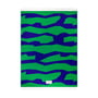 OUT Objekte unserer Tage - Seidel Decke Up for Fun, smaragd / ultramarin