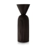 applicata - Shape Cone Vase, Eiche schwarz gebeizt