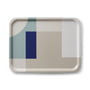 applicata - Tapas Tablett Sand, large, sand / grau / blau