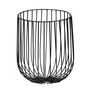 Serax - Catu Korb, Ø 20 x H 25 cm, schwarz