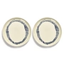Serax - Feast Teller, Ø 26,5 cm, weiss / blau gestreift (2er-Set)