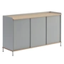 Muuto - Enfold Sideboard, 148 x 85 cm, Eiche / grau