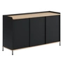 Muuto - Enfold Sideboard, 148 x 85 cm, Eiche / anthrazit