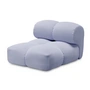 OUT Objekte unserer Tage - Sander Loungesessel, fliederblau (Vidar 4 0723 by Kvadrat)